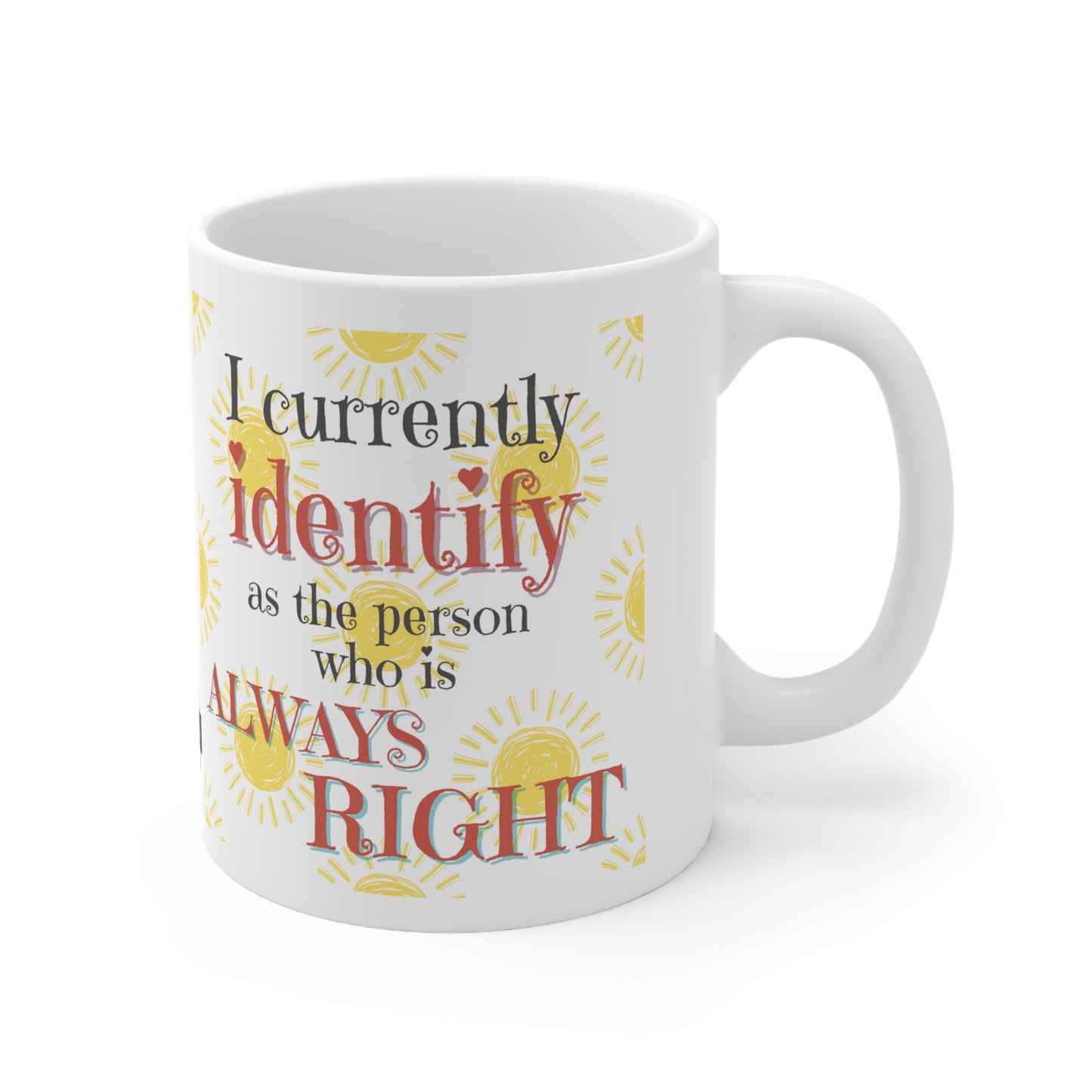 Identify Ceramic Mug 11oz